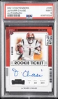 2021 PANINI CONTENDERS AUTO #105 JA'MARR CHASE ROOKIE RC PSA 9