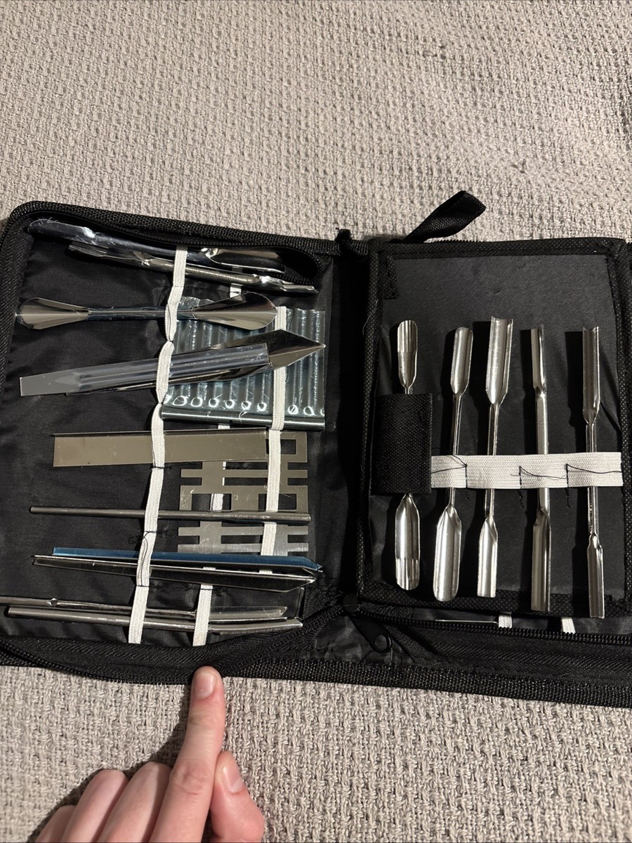 Shipindiaokedao 46 Vegetable / Fruit Carving Tools with Case Food
