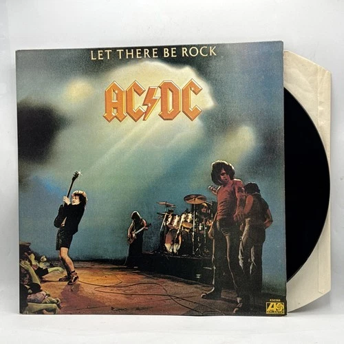 AC/DC - Let There Be Rock - 1977 UK 1st Press Album (EX) Ultrasonic Clean