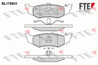 Bremsbelagsatz BremsklöTze Hinterachse FüR Chrysler PT Cruiser Cabriolet Pt_