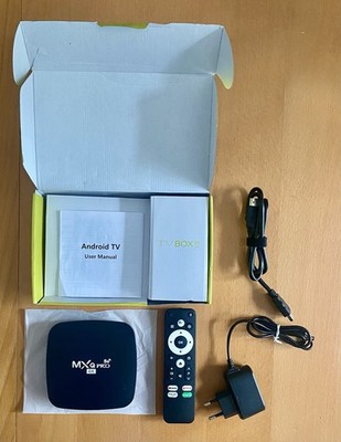 Neu Smart TV Box MXQ-PRO 4K HD Android 10.0 Smart TV Box 2.4/5G Dual-WIFI 3D