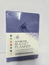 Clever Fox Budget Planner - Undated Monthly Financial Organizer - A5 Hardcover 