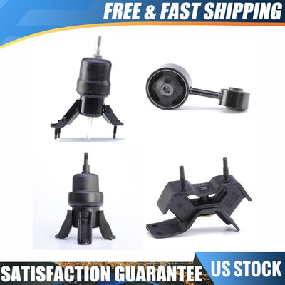 Front, Front Right, Rear & Transmission Mount Set of 4Pcs for Toyota Camry 2.0L