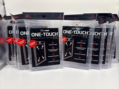 Ultra Pro One-Touch X Magnetic Card Holder 35pt UV Protection - Lot of 10