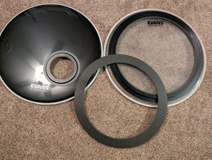 Evans EMAD2 Bass Drum System Bundle - 18 inch (2-pack) Bundle