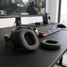 PU Ersatz Ohrpolster für Razer für blackshark V3Pro Headset schwarz 2er Pack – Bild 10