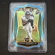 2020 Panini Select-Premier Laviska Shenault Jr. #159 Teal Aqua Prizm (RC)