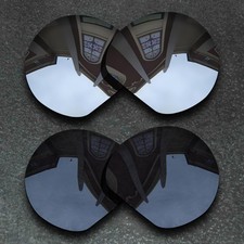 US Black Silver Replacement Lenses For-Oakley Clifden Polarized