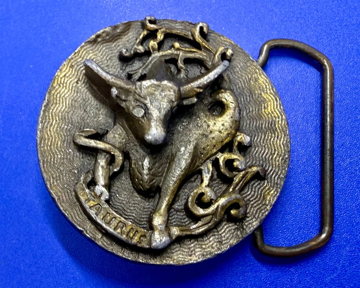 Brass Celestial & Horoscope Vintage Belt Buckles for sale | eBay display picture 1