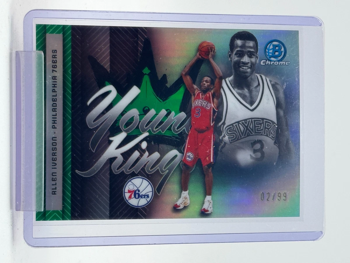 Bowman Allen Iverson Basketball Sports Trading Cards & Accessories