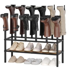 Free Standing Shoe Rack, Boot Rack Organizer for Tall Boots, Boot Organizer