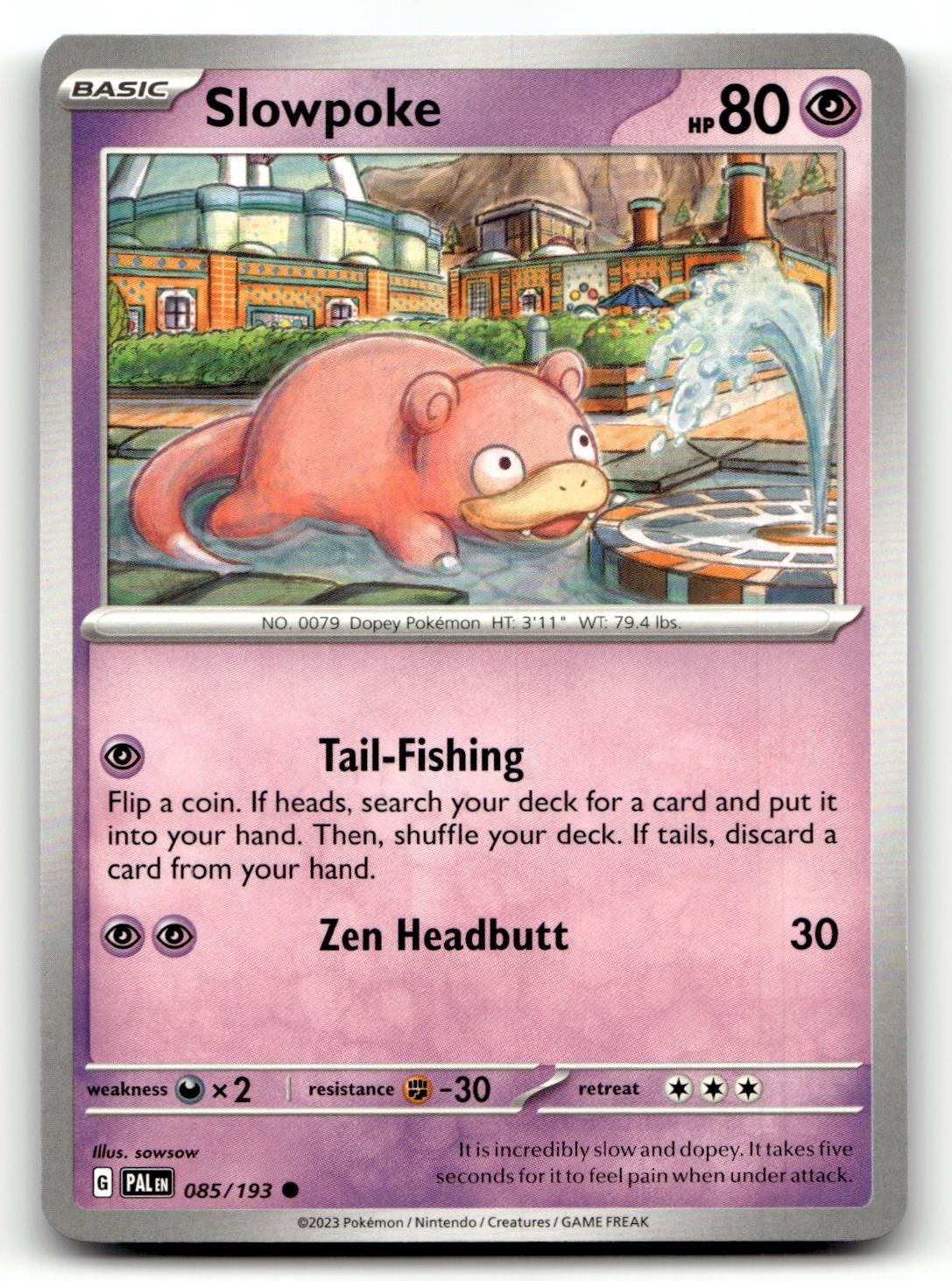 Slowpoke [PAL-085/193] NM