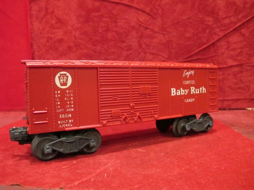 Coche de carga rojo Lionel 6014 BABY RUTH de posguerra | Zustand: Used