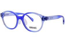 Versace VK3012 5532 Eyeglasses Youth Kids Boy's Royal Blue/Blue Full Rim 47mm
