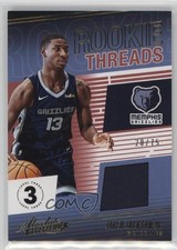2018-19 Absolute Memorabilia Rookie Threads Level 3 20/75 Jaren Jackson Jr n0c