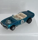 Hot Wheels Vintage Redline Light My Firebird HK Aqua - EXCELLENT Shiny Car!
