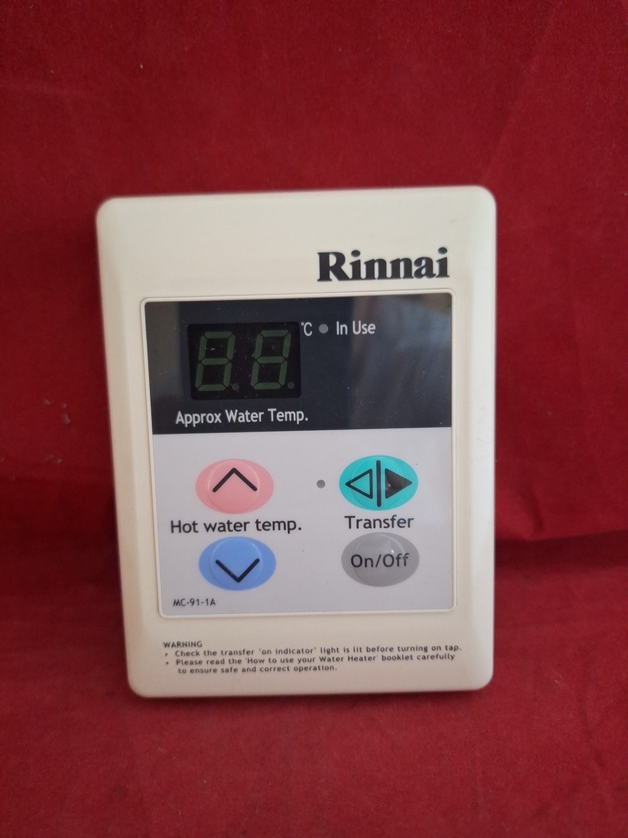 Controller Rinnai Thermostat Wiring Rinnai Mc-91-1a Remote Compact