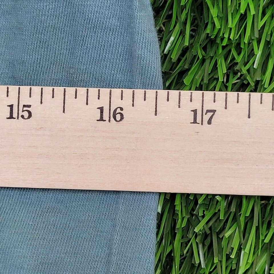 Camisa Vintage Jelly-Fish Adolescente Mediana 16x24 Verde Tie-Dye Foto 4 de 4