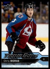 2016-17 Upper Deck Young Guns Chris Bigras Rookie Colorado Avalanche #245