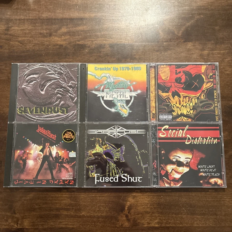 Heavy Metal/Hard Rock 23 CD Anthrax/Seether/Saliva/Metallica/Sevendust Read - Image 4 of 4