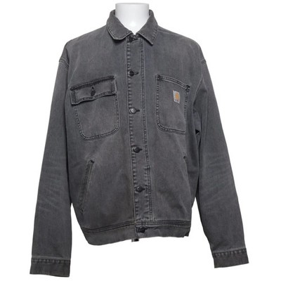 Carhartt WIP, Jeansjacke, Herren, Größe: XL, model: saledo jacket, Grau #iml