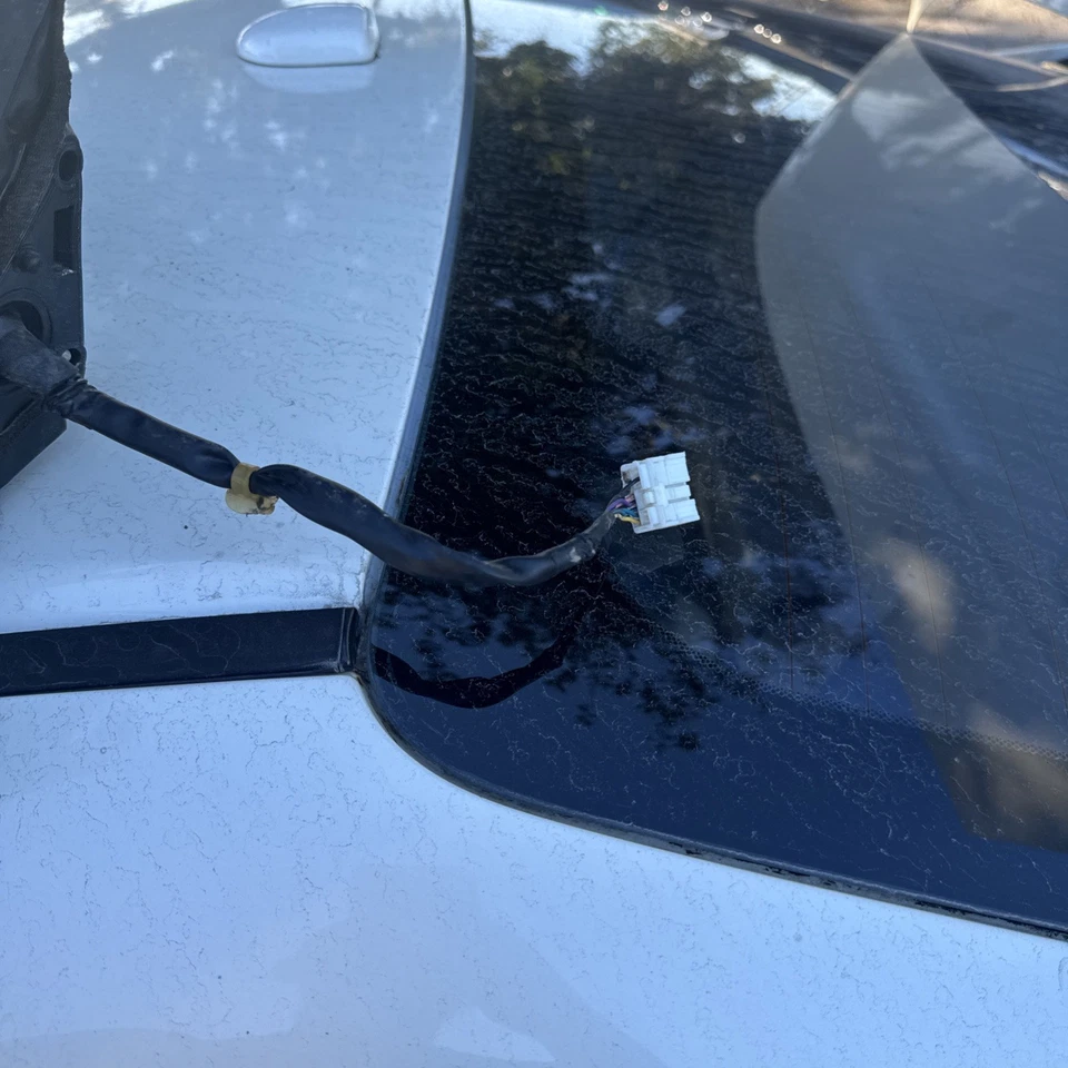 Espejo retrovisor lateral derecho Acura Tsx 2006 blanco Foto 4 de 4