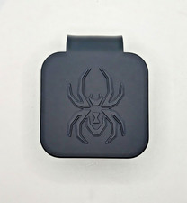 Black Widow Sca Truck 2 Hitch Tube Cover Plug Black Spider All Black Black Widow Sca Truck 2 Hitch Tube Cover Plug Black Spider All Black