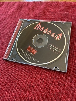 Diablo 1998 PC CD-ROM Windows 95/NT Power Macintosh Blizzard - DISC ONLY