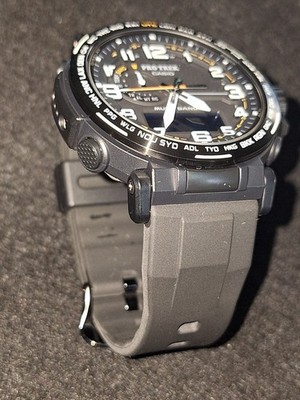 Casio Pro Trek Men's Tough Solar Triple Sensor Atomic 52mm Watch