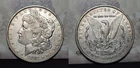 1892-P Morgan Silver Dollar $1 Cleaned Better Date!