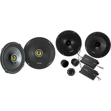 Kicker 46CSS654 CS-Series CSS65 6.5-Inch (160mm) Component System with .75-in...
