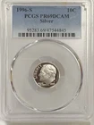 1996-S Roosevelt Silver Dime PCGS PR-69 DCAM