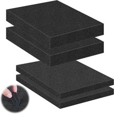 4 Pcs Pick and Pluck Foam Sheets 2 Size Polyurethane Pick Apart Foam Inserts Pad