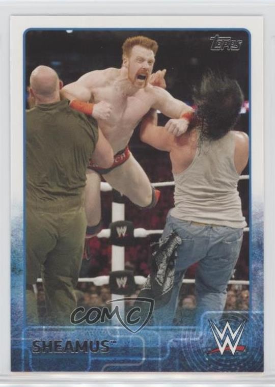 2015 Topps WWE Sheamus #71 0a2