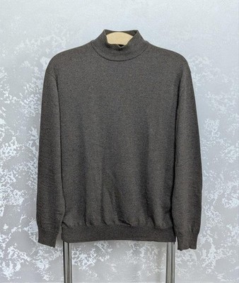 Men Warren & Parker Sweater Brown Wool 42 / XL /