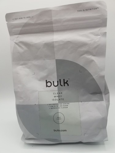 Brand new Bulk clear isolate powder. Fruit Punch (500g x2) complete with bottle. - Picture 2 of 5