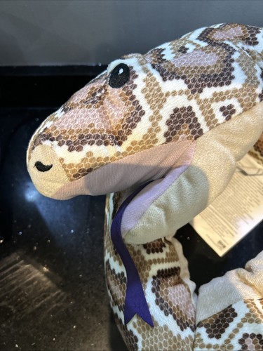 Ikea Dschungelskog Python Schlange Stofftier Plüsch Handpuppe 60 Zoll lang selten - Bild 2 von 4