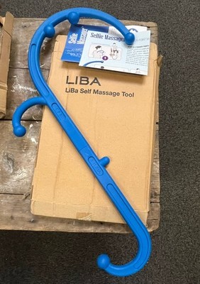 LiBa Back and Neck Massager - Self Massager Trigger Point, Muscle Tension Relief