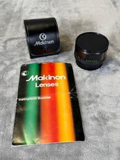 Makinon 2X X2 Converter Canon Mount w/ Case  Manual 2 Lens Covers