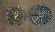 Vintage Original Cast Iron Toy Wagon Wheels Replacement Parts