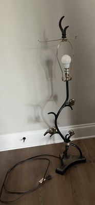 Uttermost Lighting 3 Birds In Branches Metal Table Lamp