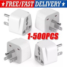 500 European EU To US American Adapter Plug Converter Euro Asia to USA wholesale