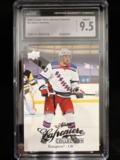 2020-21 Upper Deck Alexis Lafreniere Collection #18 CGC 9.5 Mint+
