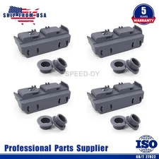 WD28X27241 Dishwasher Lower Rack Carrier and Wheel Roller Kit for GE (4Pack)