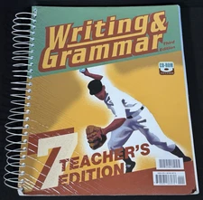 Writing & Grammar, Grade 7 - Teacher's Edition w CD-ROM (Spiral Bound, 2005)