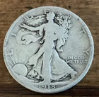 1918 P Walking Liberty Half Dollar Coin