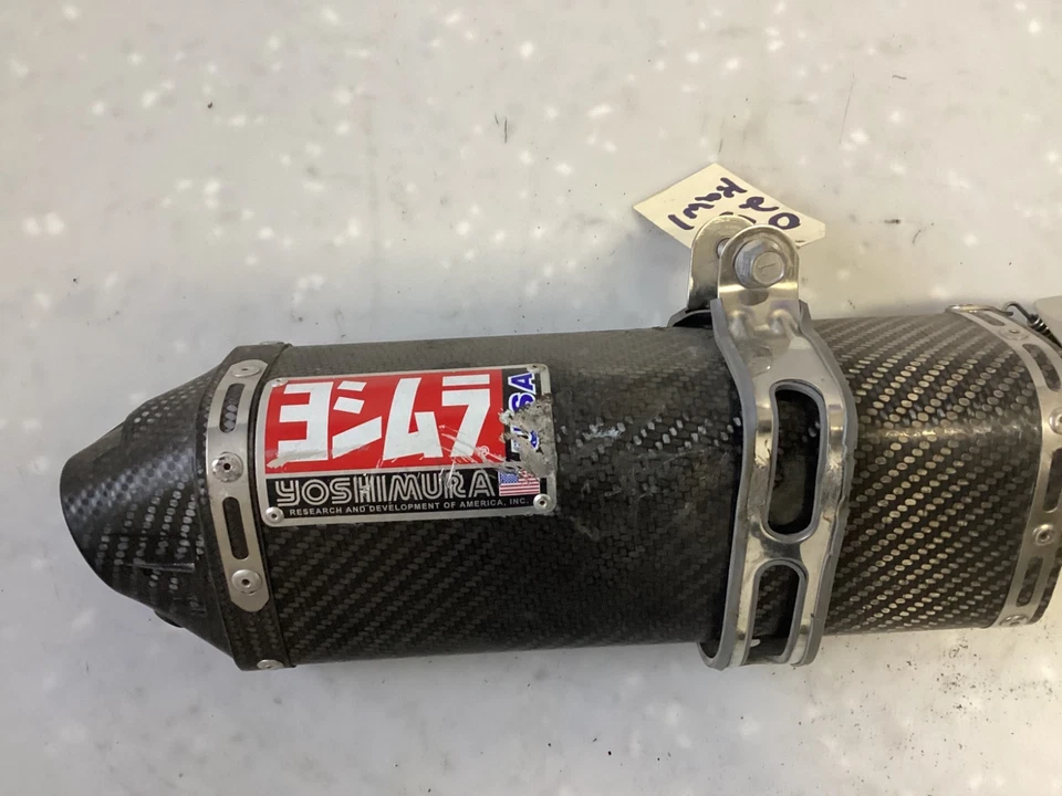 08-12 KAWASAKI NINJA 250R YOSHIMURA TRC ГЛУШИТЕЛЬ ВЫХЛОПА ИЗ УГЛЕРОДНОГО ВОЛОКНА СКОЛЬЖЕНИЕ - Изображение 2 из 4