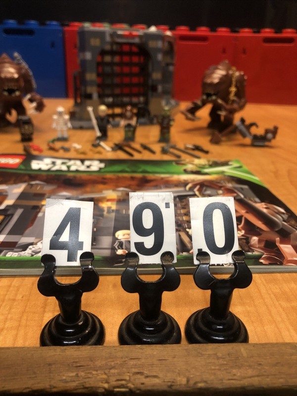 lego star wars 75005 rancor pit set