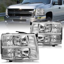 Headlight Assembly for 2007-2013 Chevy Silverado 1500 2500 3500