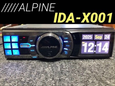Alpine IDA-X001 1DIN USB Radio Auto Audio Player funktioniert wie besehen